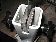 Knife-maker's Vise with Attachment